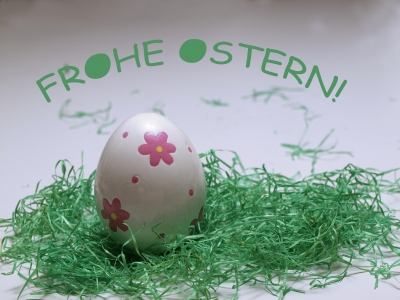 Frohe Ostern . . .