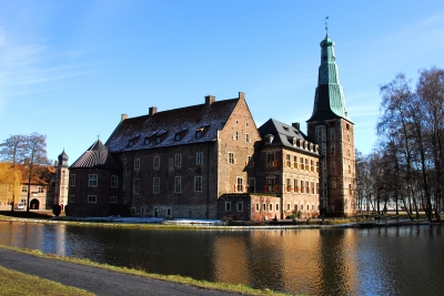 Schloss Raesfeld im Winterschlaf