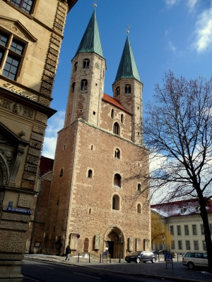 Westseite der Martinikirche