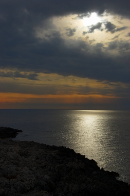 Sonnenuntergang am Nordkap von Zakynthos