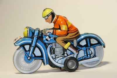 Blechspielzeug - Motorrad