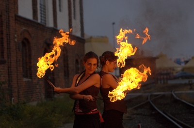 Flambal Olek - Feuershow Berlin