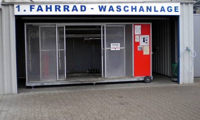 Fahrradwaschanlage