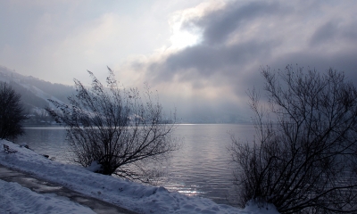 Winter am See