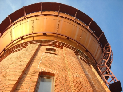 Cottbus - Wasserturm (Detailansicht)