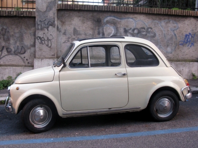 Ein alter Fiat 500