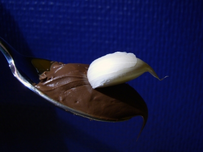 Schokolade mit Knoblauch