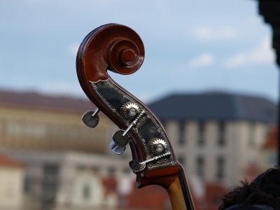 Musik auf der Karlsbrücke in Prag