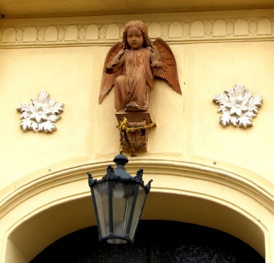Schloss Diedersdorf, Eingangsportal (Detail)
