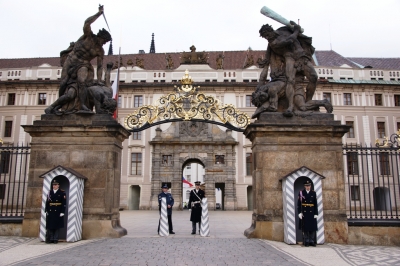 Eingang zur Prager Burg