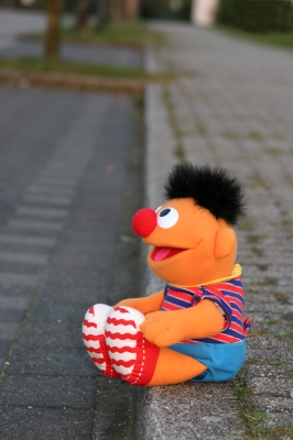Ernie allein.....