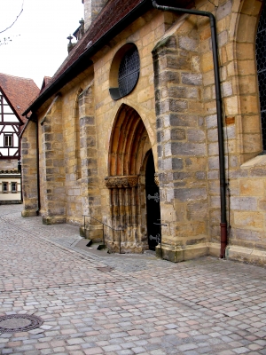 Seiteneingang der St. Martin Kirche