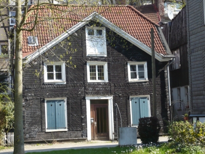 Altes Schieferhaus  im Sauerland