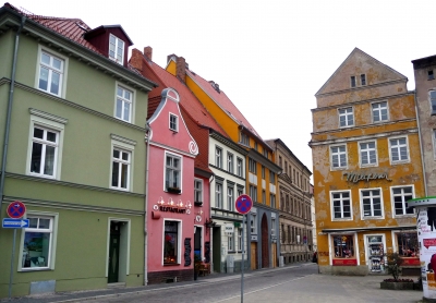 In der Altstadt von Stralsund