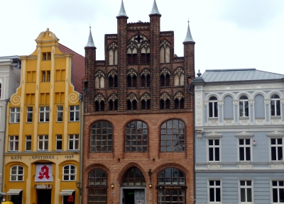 Am Alten Markt in Stralsund