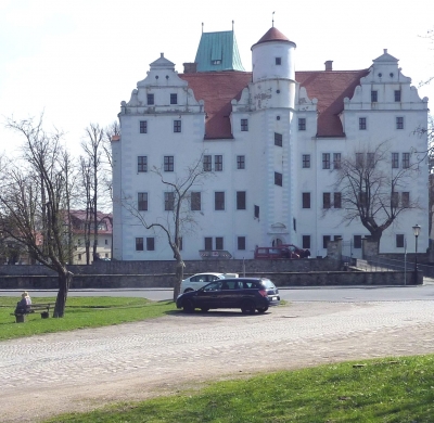 Der Schloss von Schönberg ( Sachsen )