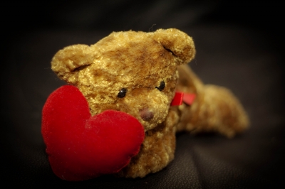 Teddy mit Herz