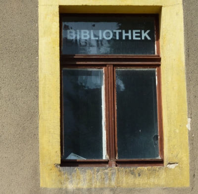Fenster eines alten Hauses in Schönberg ( Sachsen )