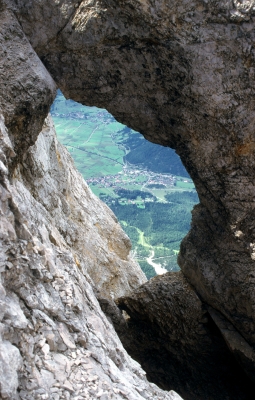 Felsöffnung nach Ehrwald