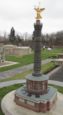 Siegessäule im Modellpark Wuhlheide