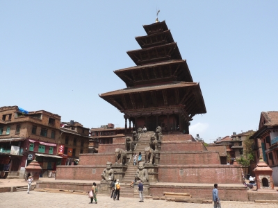 Tempel in Bhaktapur/Nepal