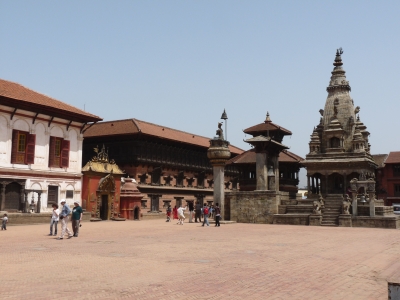 Tempelplatz Bhaktapur Nepal