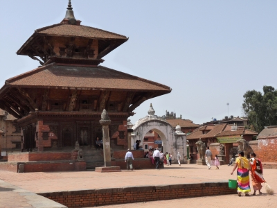Tempel in Bhaktapur Nepal
