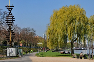 Uferpromenade in Offenbach am Main