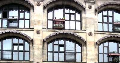 Bogenfenster in Erlangen