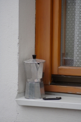 Ein Fensterespresso