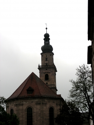 Rückseite der Altstädter Kirche in Erlangen