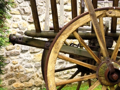 Leiterwagen vom Bauernhof