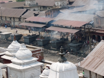 Totenverbrennung (Kathmandu Nepal)
