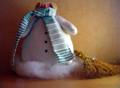 Snowy, der Schneemann
