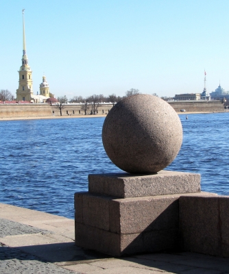 St. Petersburg, Blick zur Peter-Paul-Festung