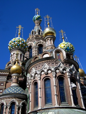 St. Petersburg, Erlöser-Kirche auf dem Blute