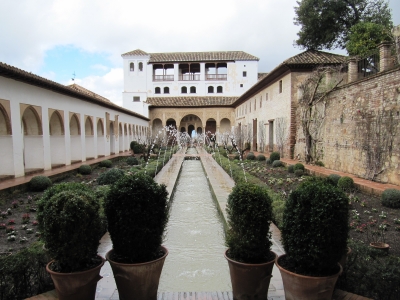 Generalife - Garten in Alhambra
