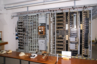 Alte Telefon Schaltzentrale