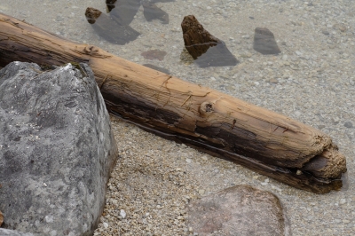 Holz Stein Wasser