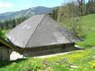 Alphütte - im Sommer in Betrieb