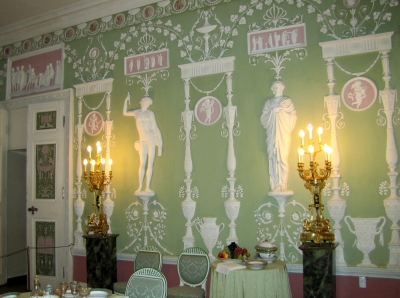 Grünes Speisezimmer im Katharinen-Palast