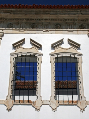 Fenster in Aveiro, Portugal