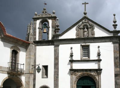 Kirche in Caminha, Portugal