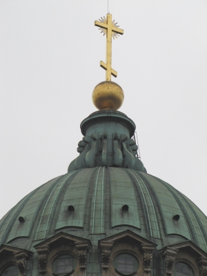 St. Petersburg, Kuppelkreuz der Kasaner Kathedrale