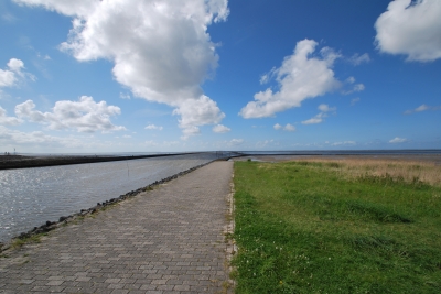 Küstenblick auf Langeoog
