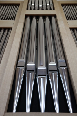 Pfeifen der Seifert-Chor-Orgel im dom zu Speyer