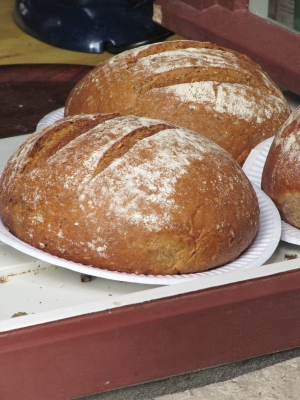 frischgebackenes Brot