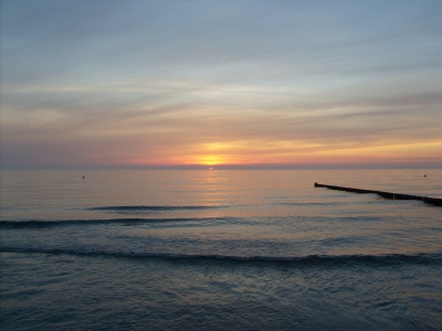 Sonnenuntergang an der Ostsee 4