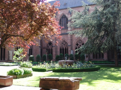Mainz - Garten des Mainzer Doms