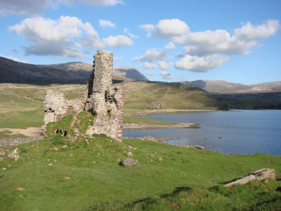 Ruinen in den schottischen Highlands